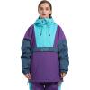 GSOU SNOW Ski Jacket Waterproof Windproof Snowboarding Men Women Insulated Warm Fabric(Purple)