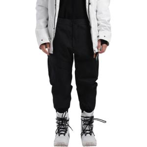 GSOU SNOW Womens Ski Pants Mens Snowboard Pants Waterproof Snow Pants for Winter Outdoor Sport Warm(Black-13)