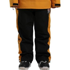 GSOU SNOW Womens Ski Pants Mens Snowboard Pants Waterproof Snow Pants for Winter Outdoor Sport Warm(Black-4)