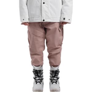 GSOU SNOW Womens Ski Pants Mens Snowboard Pants Waterproof Snow Pants for Winter Outdoor Sport Warm(Pink-1)