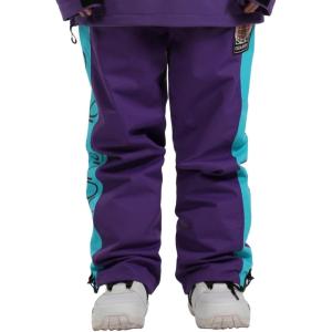GSOU SNOW Womens Ski Pants Mens Snowboard Pants Waterproof Snow Pants for Winter Outdoor Sport Warm(Purple)