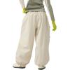 GSOU SNOW Men Snow Pants Baggy Snowboard Pants Women Ski Pants Sport Insulated Loose Waterproof Windproof Winter Hiking Warm(Beige)