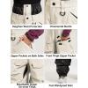 GSOU SNOW Men Snow Pants Baggy Snowboard Pants Women Ski Pants Sport Insulated Loose Waterproof Windproof Winter Hiking Warm(Beige)