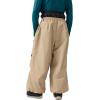GSOU SNOW Men Snow Pants Baggy Snowboard Pants Women Ski Pants Sport Insulated Loose Waterproof Windproof Winter Hiking Warm(Khaki)