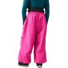 GSOU SNOW Men Snow Pants Baggy Snowboard Pants Women Ski Pants Sport Insulated Loose Waterproof Windproof Winter Hiking Warm(Rose Red)