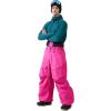 GSOU SNOW Men Snow Pants Baggy Snowboard Pants Women Ski Pants Sport Insulated Loose Waterproof Windproof Winter Hiking Warm(Rose Red)