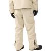 GSOU SNOW Mens Baggy Snowboard Pants Women Ski Pant Loose Fit Snow Pants Insulated Windproof Waterproof Hiking Winter Outdoor(Beige)