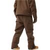 GSOU SNOW Mens Baggy Snowboard Pants Women Ski Pant Loose Fit Snow Pants Insulated Windproof Waterproof Hiking Winter Outdoor(Dark Coffee)