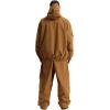 GSOU SNOW Ski Suit Men Baggy Ski Jacket and Pants Set Snow Suit Washed Effect Waterproof Insulated Windproof for Snow Sport(Coffee)