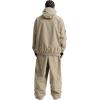 GSOU SNOW Ski Suit Men Baggy Ski Jacket and Pants Set Snow Suit Washed Effect Waterproof Insulated Windproof for Snow Sport(Khaki)