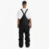 GSOU SNOW Snowboard Bibs Mens Ski Bibs Overalls Snow Pants Womens Waterproof Insulated Sport(Black 1)