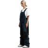 GSOU SNOW Snowboard Bibs Mens Ski Bibs Overalls Snow Pants Womens Waterproof Insulated Sport(Dark Blue)