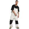 GSOU SNOW Snowboard Bibs Mens Ski Bibs Overalls Snow Pants Womens Waterproof Insulated Sport(Off-white)