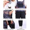 GSOU SNOW Women Men Ski Bibs Snowboard Pants Snow Bibs Overalls Waterproof Windproof Insulated Winter Sport Warm(Camouflage)