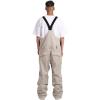 GSOU SNOW Women Men Ski Bibs Snowboard Pants Snow Bibs Overalls Waterproof Windproof Insulated Winter Sport Warm(Khaki 1)