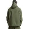 GSOU SNOW Men’s Ski Jacket Snowboard Snow Coat Waterproof Windproof Insulated Winter Hooded Snow Sports Outerwear(Army Green)