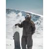 GSOU SNOW Men’s Ski Jacket Snowboard Snow Coat Waterproof Windproof Insulated Winter Hooded Snow Sports Outerwear(Dark Brown)