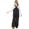 GSOU SNOW Girls Boys Snow Ski Bibs Kids Snowboard Pants Insulated Waterproof Overall Winter (3-16Years)(Black)