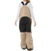 GSOU SNOW Girls Boys Snow Ski Bibs Kids Snowboard Pants Insulated Waterproof Overall Winter (3-16Years)(Caramel)