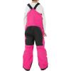 GSOU SNOW Girls Boys Snow Ski Bibs Kids Snowboard Pants Insulated Waterproof Overall Winter (3-16Years)(Rose Red)