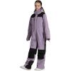 GSOU SNOW Kids Snow Suit One Piece Ski Suit Boys Girls Snowboard Jumpsuits Waterproof Youth Snowsuit Outfit(Purple)