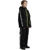 GSOU SNOW Snow Suit for Kids Ski Suit Boys Ski Jacket and Snow Bibs Set Waterproof Insulated Snowsuit Windproof for Kid Youth(Black)