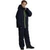 GSOU SNOW Snow Suit for Kids Ski Suit Boys Ski Jacket and Snow Bibs Set Waterproof Insulated Snowsuit Windproof for Kid Youth(Navy Blue)