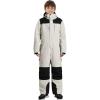 GSOU SNOW Kids Snow Suit One Piece Ski Suit Boys Girls Snowboard Jumpsuits Waterproof Youth Snowsuit Outfit(Beige)