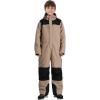 GSOU SNOW Kids Snow Suit One Piece Ski Suit Boys Girls Snowboard Jumpsuits Waterproof Youth Snowsuit Outfit(Khaki)