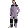 GSOU SNOW Kids Snow Suit One Piece Ski Suit Boys Girls Snowboard Jumpsuits Waterproof Youth Snowsuit Outfit(Purple)