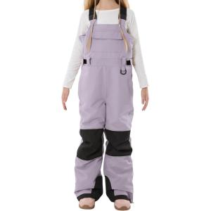 GSOU SNOW Girls Boys Snow Ski Bibs Kids Snowboard Pants Insulated Waterproof Overall Winter (3-16Years)(Purple)