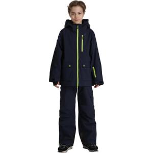 GSOU SNOW Snow Suit for Kids Ski Suit Boys Ski Jacket and Snow Bibs Set Waterproof Insulated Snowsuit Windproof for Kid Youth(Navy Blue)