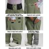 GSOU SNOW Women Ski Jacket and Pants Set Men Snowboard Jacket Baggy Snow Suit Waterproof Windproof Insulation Ski suit(Army Green-1)