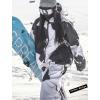 GSOU SNOW Women Ski Jacket and Pants Set Men Snowboard Jacket Baggy Snow Suit Waterproof Windproof Insulation Ski suit(Cow-1)