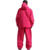 GSOU SNOW Women Ski Jacket and Pants Set Men Snowboard Jacket Baggy Snow Suit Waterproof Windproof Insulation Ski suit(Rose Red-2)
