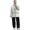 GSOU SNOW Womens Ski Jacket and Pants Set Snowsuit Snowboard Bibs Snow Coats Waterproof Hooded