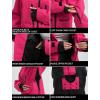 GSOU SNOW Womens Ski Set Outfits Snowboard Jacket and Pants Waterproof Snowsuit Baggy Snow Coat Bibs