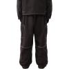 GSOU SNOW Men Snowboard Pants Baggy Women Ski Pants Snow Loose Insulated Sport Outdoor Waterproof Windproof(Black)