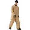 GSOU SNOW Men Snowboard Pants Baggy Women Ski Pants Snow Loose Insulated Sport Outdoor Waterproof Windproof(Khaki)