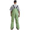 GSOU SNOW Mens Ski Bibs Women Snowboard Pants Bib Snow Insulated Overalls Waterproof Windproof Winter Warm Sport(Light Green)