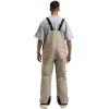 GSOU SNOW Mens Ski Bibs Women Snowboard Pants Bib Snow Insulated Overalls Waterproof Windproof Winter Warm Sport(Light Khaki)