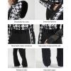 GSOU SNOW Womens Ski Suit One Piece Snowsuit Snowboard Slim Insulated Jumpsuit Jacket Waterproof Windproof for Outdoor Sports(Leopard Print)