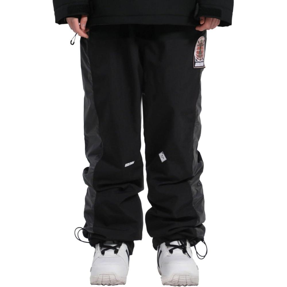 image:imageGSOU SNOW Womens Ski Pants Mens Snowboard Pants Waterproof Snow Pants for Winter Outdoor Sport WarmBlack3