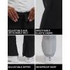 GSOU SNOW Ski Pants Women Snowboard Pants Slim Snow Insulated Warm Waterproof Windproof Winter Outdoor,Black M