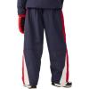 GSOU SNOW Women Mens Snow Pants Baggy Snowboard Pants Retro Sporty Side Stripe Ski Pants Insulated Waterproof Winter Outdoor(Navy Blue)