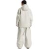 GSOU SNOW Women’s Ski Jacket and Pants Set Baggy Snowboard Jacket Snow Suit Waterproof Windproof Hooded Coat XS