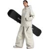 GSOU SNOW Women’s Ski Jacket and Pants Set Baggy Snowboard Jacket Snow Suit Waterproof Windproof Hooded Coat XS