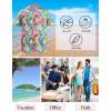 GSOU SNOW Mens Hawaiian Shirt Quick Dry Short Sleeve Tropiacl Floral Button Down Shirts for Beach Summer Vacation(Colorful)