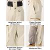GSOU SNOW Snowboard Pants Mens Womens Retro Baggy Waterproof Reflective Ski Pants Vintage Loose Outwear Not Insulated(Black 1)