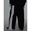 GSOU SNOW Snowboard Pants Mens Womens Retro Baggy Waterproof Reflective Ski Pants Vintage Loose Outwear Not Insulated(Black)